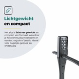 Voltano Accuslot Bagagedrager - Fietshelm / Tas Codeslot - Zwart - Reisslot