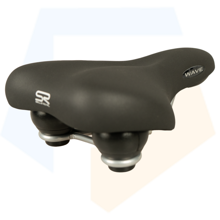 Selle Royal Wave Royal Gel City / Tour - Met Balvering - Fietszadel - Zwart