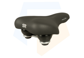 Selle Royal Wave Royal Gel City / Tour - Met Balvering - Fietszadel - Zwart