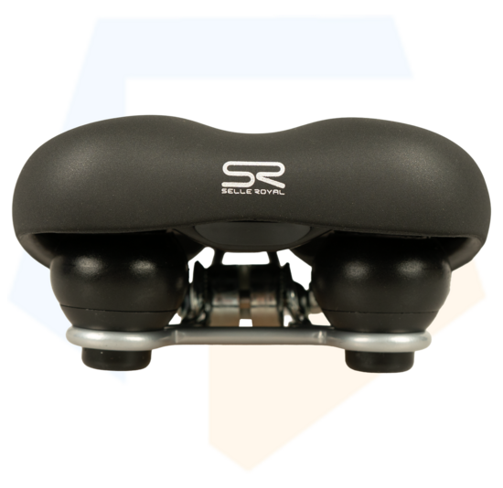 Selle Royal Wave Royal Gel City / Tour - Met Balvering - Fietszadel - Zwart