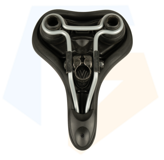 Selle Royal Wave Royal Gel City / Tour - Met Balvering - Fietszadel - Zwart