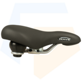 Selle Royal Wave Royal Gel City / Tour - Met Balvering - Fietszadel - Zwart