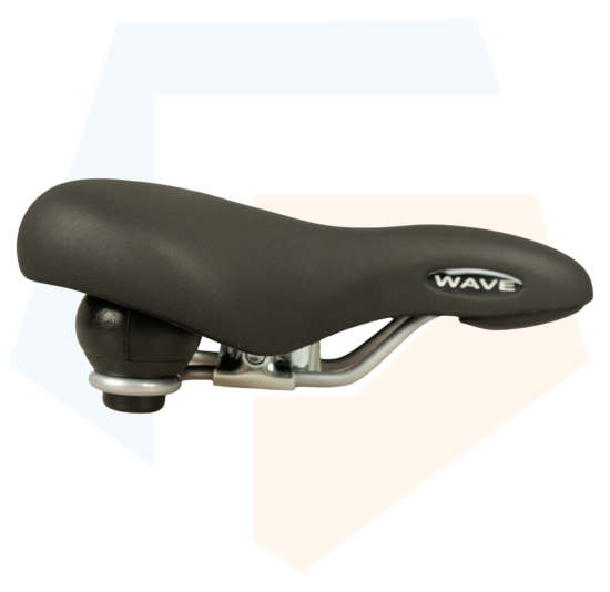 Selle Royal Wave Royal Gel City / Tour - Met Balvering - Fietszadel - Zwart