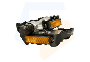 Union SP 910 Aluminium Fietspedalen - Anti Slip Pedalen - Grijs / Zwart