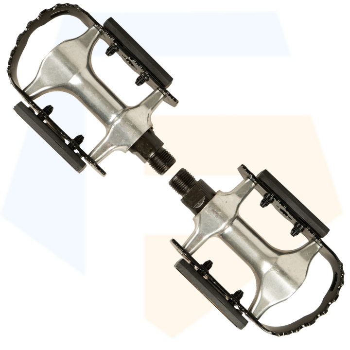 Union SP 910 Aluminium Fietspedalen - Anti Slip Pedalen - Grijs / Zwart