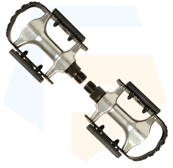 Union SP 910 Aluminium Fietspedalen - Anti Slip Pedalen - Grijs / Zwart