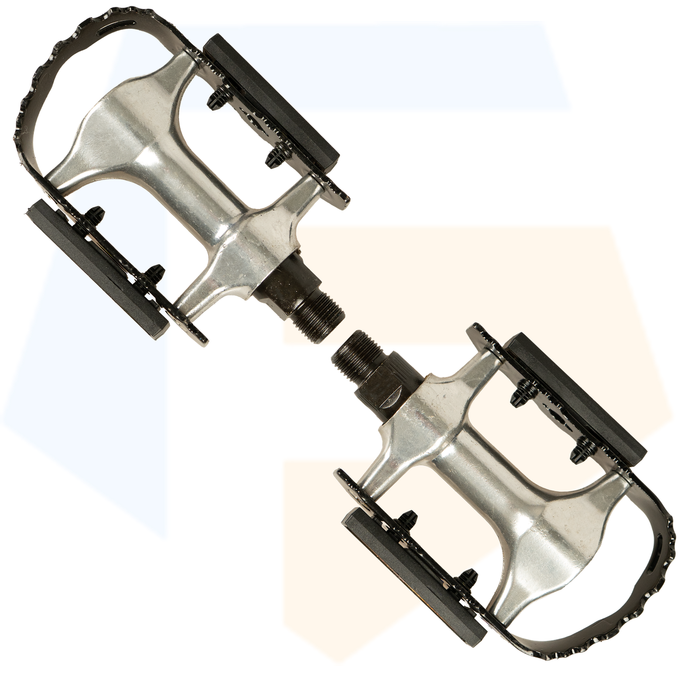 Union SP 910 Aluminium Fietspedalen - Anti Slip Pedalen - Grijs / Zwart