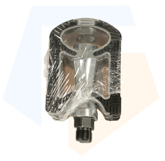 Falkx Aluminium Fietspedalen - Anti Slip - Zwart / Zilver - 9/16''