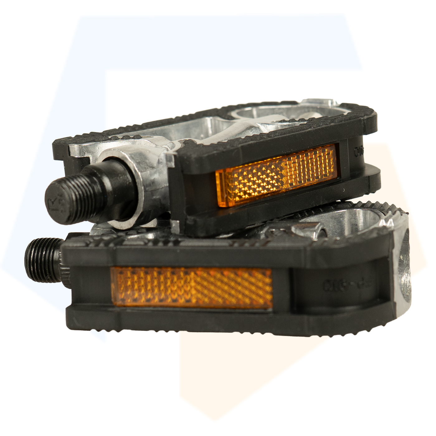 Falkx Aluminium Fietspedalen - Anti Slip - Zwart / Zilver - 9/16''