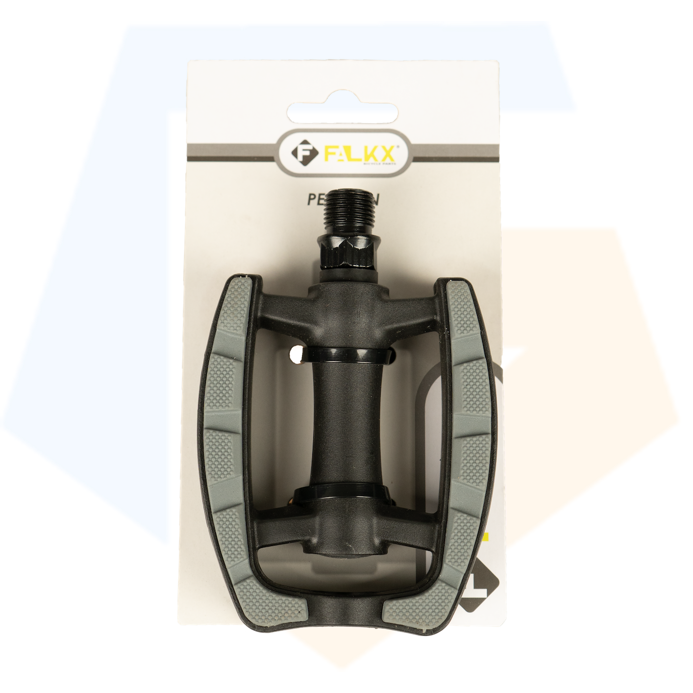 Falkx Lux Fietspedalen - Anti Slip - Zwart / Grijs