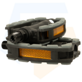 Falkx Lux Fietspedalen - Anti Slip - Zwart / Grijs