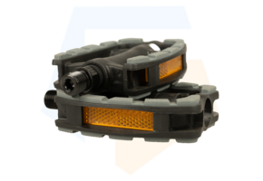 Falkx Lux Fietspedalen - Anti Slip - Zwart / Grijs