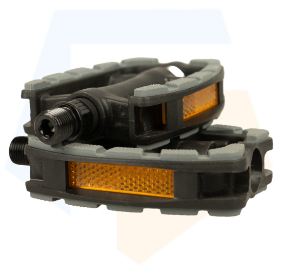 Falkx Lux Fietspedalen - Anti Slip - Zwart / Grijs