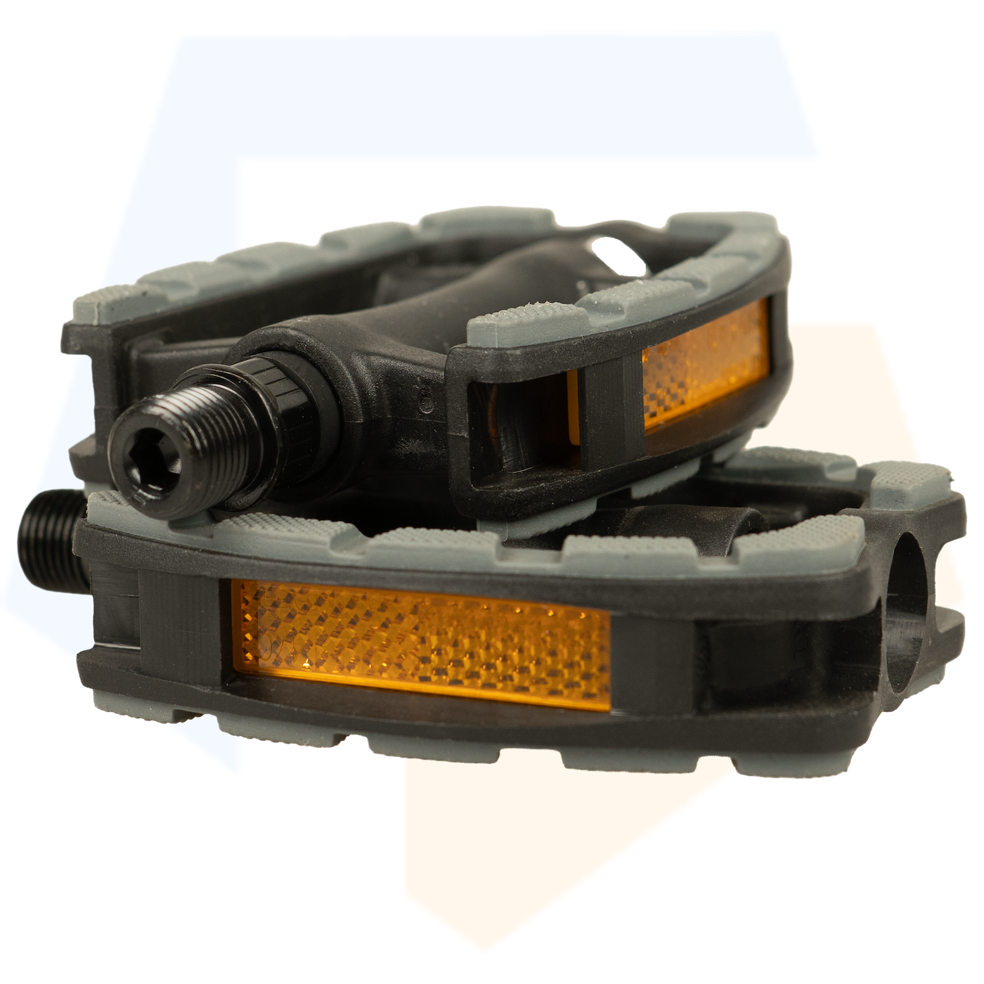 Falkx Lux Fietspedalen - Anti Slip - Zwart / Grijs