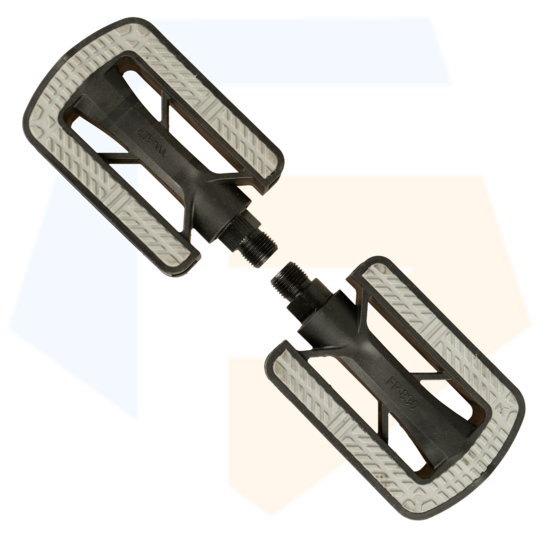 Falkx Comfort Fietspedalen - Anti Slip - Zwart / Grijs