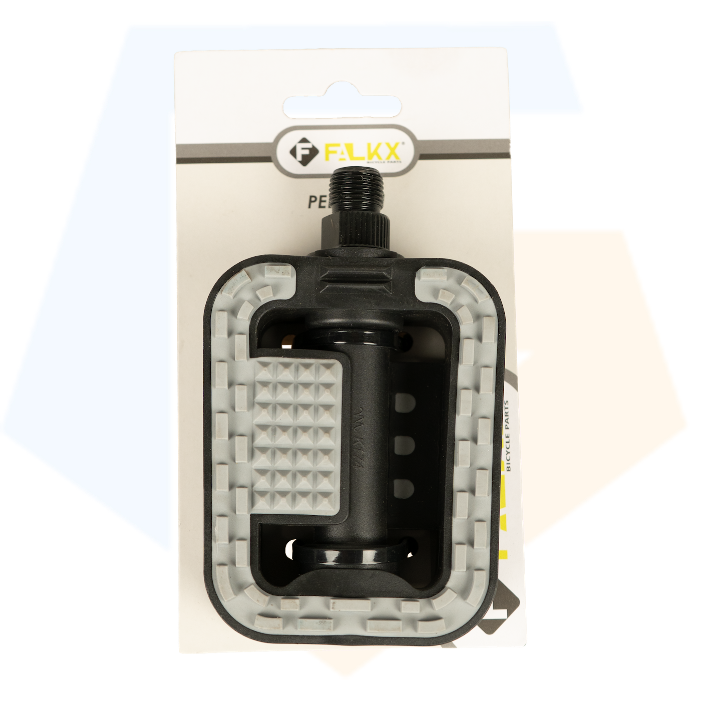 Falkx City Fietspedalen - Anti Slip - Zwart / Grijs