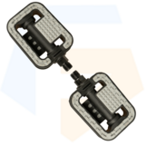 Falkx City Fietspedalen - Anti Slip - Zwart / Grijs