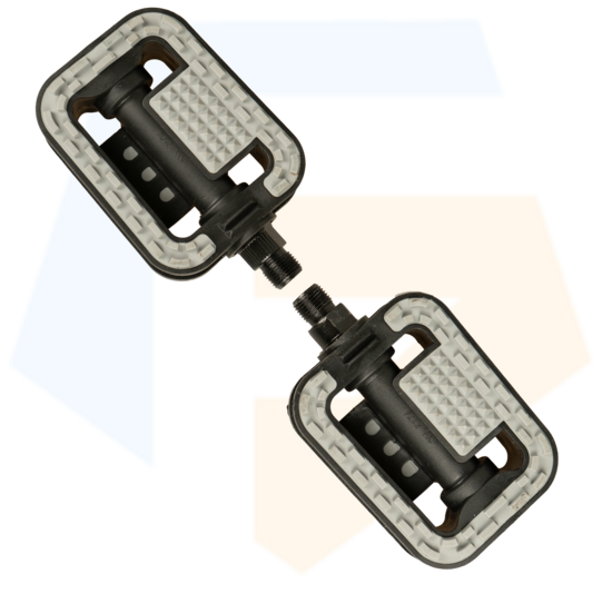 Falkx City Fietspedalen - Anti Slip - Zwart / Grijs