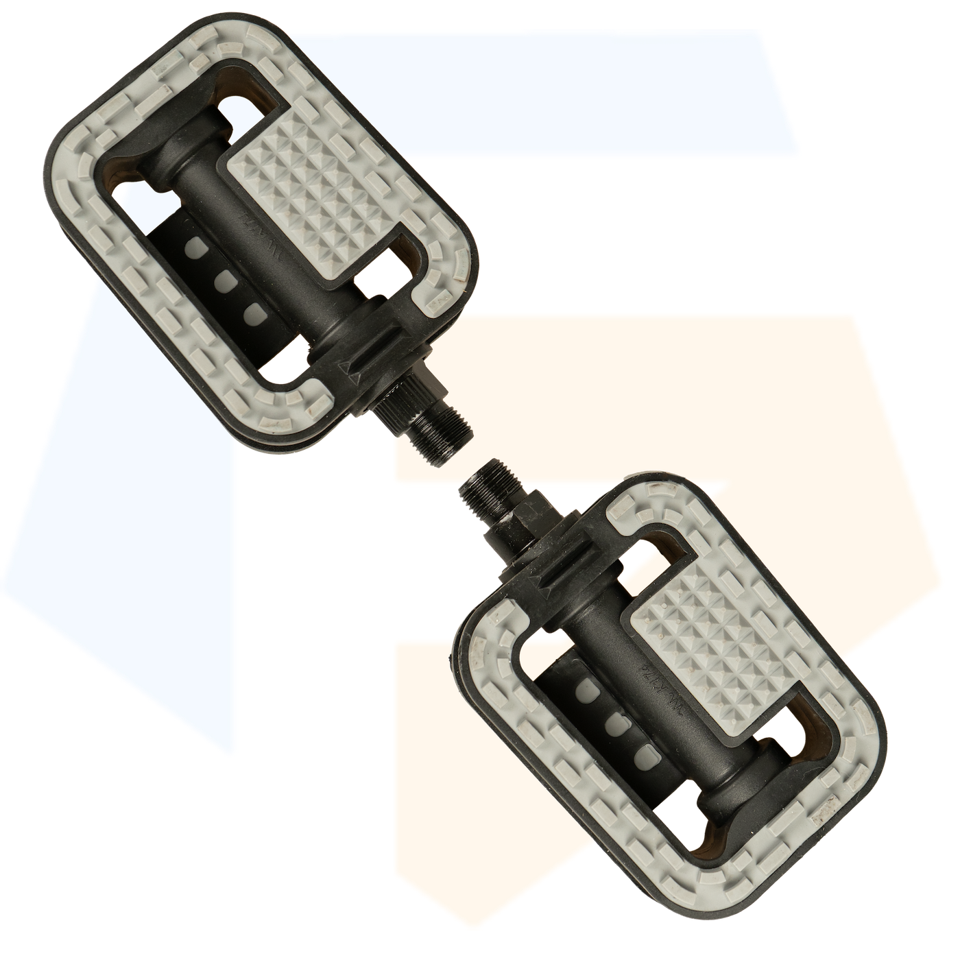 Falkx City Fietspedalen - Anti Slip - Zwart / Grijs