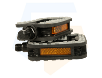 Falkx City Fietspedalen - Anti Slip - Zwart / Grijs