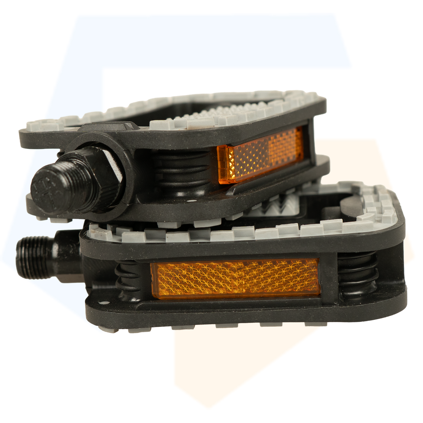 Falkx City Fietspedalen - Anti Slip - Zwart / Grijs