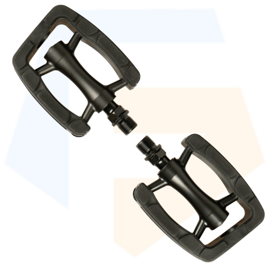 Union SP 823 Aluminium Fietspedalen - Anti Slip Pedalen - Zwart