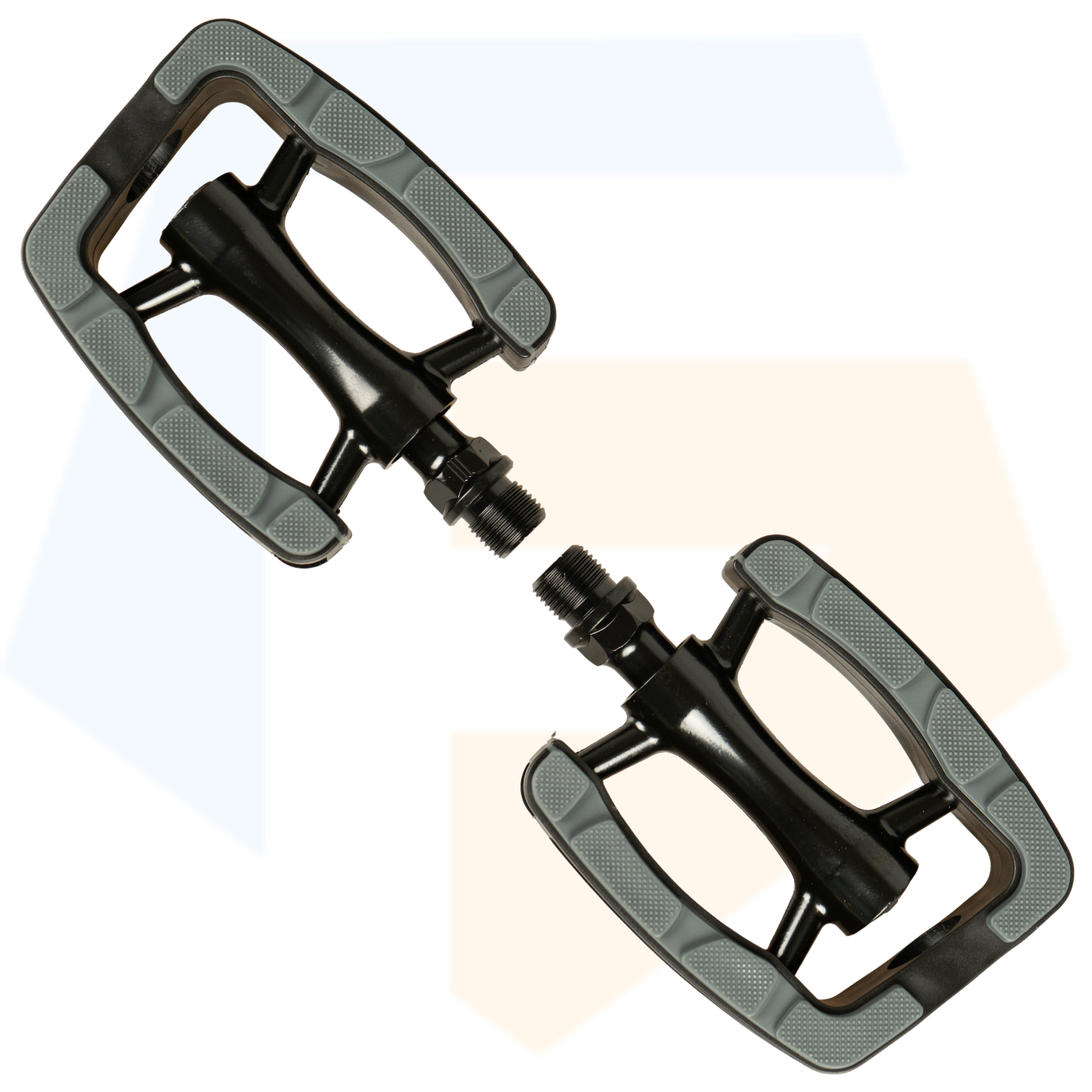 Union SP 823 Aluminium Fietspedalen - Anti Slip Pedalen - Grijs / Zwart