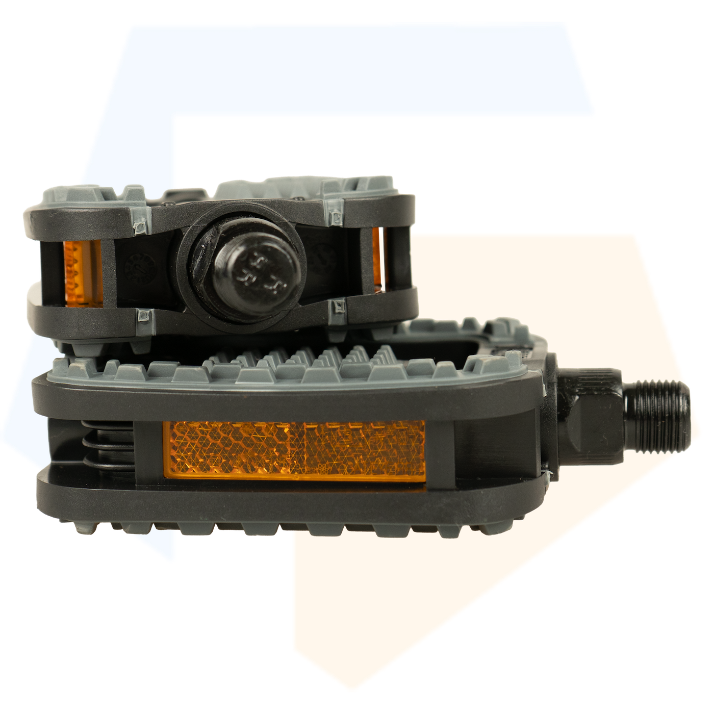 Union SP 807 Fietspedalen - Anti Slip Pedalen - Zwart / Grijs