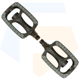 Union SP 813 Fietspedalen / Platform Pedalen Fiets - Zwart - Unisex