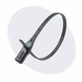 Voltano Accuslot Bagagedrager - Fietshelm / Tas Codeslot - Zwart - Reisslot