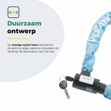 Voltano ART2 Kettingslot - Ice Blauw - 120 CM