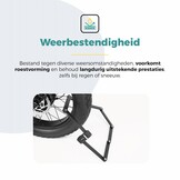 Voltano Vouwslot ART2 Pro - Zwart - 120 CM - Met Framehouder