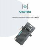 Voltano Vouwslot ART2 Pro - Zwart - 120 CM - Met Framehouder