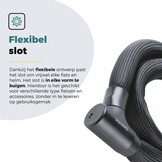 Voltano Flexilock Kettingslot - Zwart - 110 CM