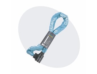 Voltano ART4 Kettingslot Solid - Ice Blauw - 110 CM