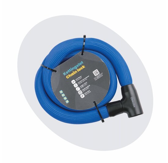 Voltano Flexilock Kettingslot - Blauw - 110 CM