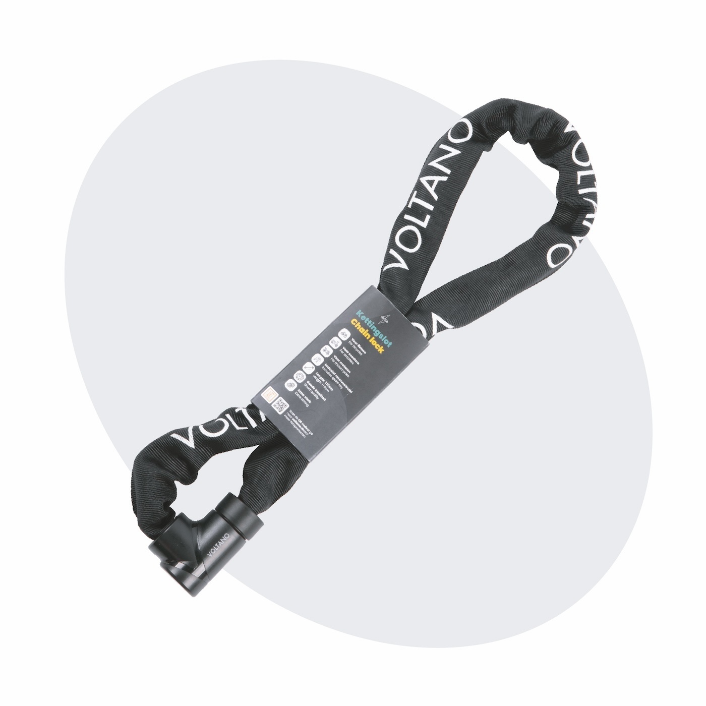 Voltano ART2 Kettingslot Pro - Zwart - 110 CM - ART 2 Slot