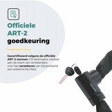 Voltano ART2 Kettingslot Pro - Zwart - 110 CM - ART 2 Slot