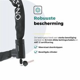 Voltano ART2 Kettingslot Pro - Zwart - 110 CM - ART 2 Slot