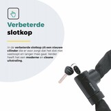 Voltano ART2 Kettingslot Pro - Zwart - 110 CM - ART 2 Slot