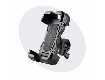 Voltano Strong Telefoonhouder Fiets - Zwart - Universeel