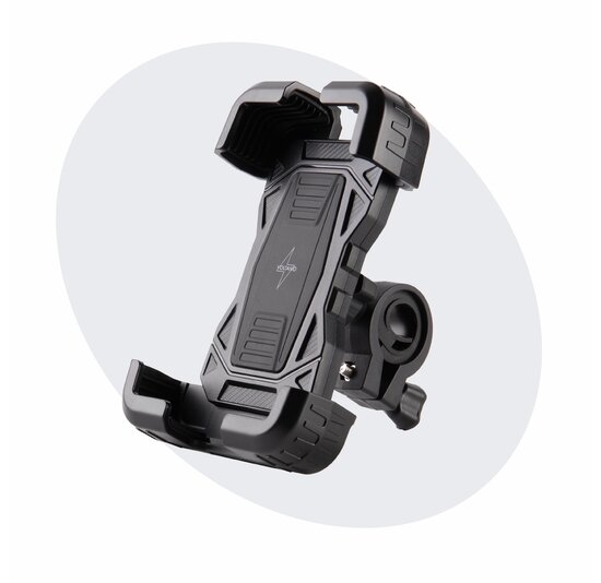 Voltano Strong Telefoonhouder Fiets - Zwart - Universeel