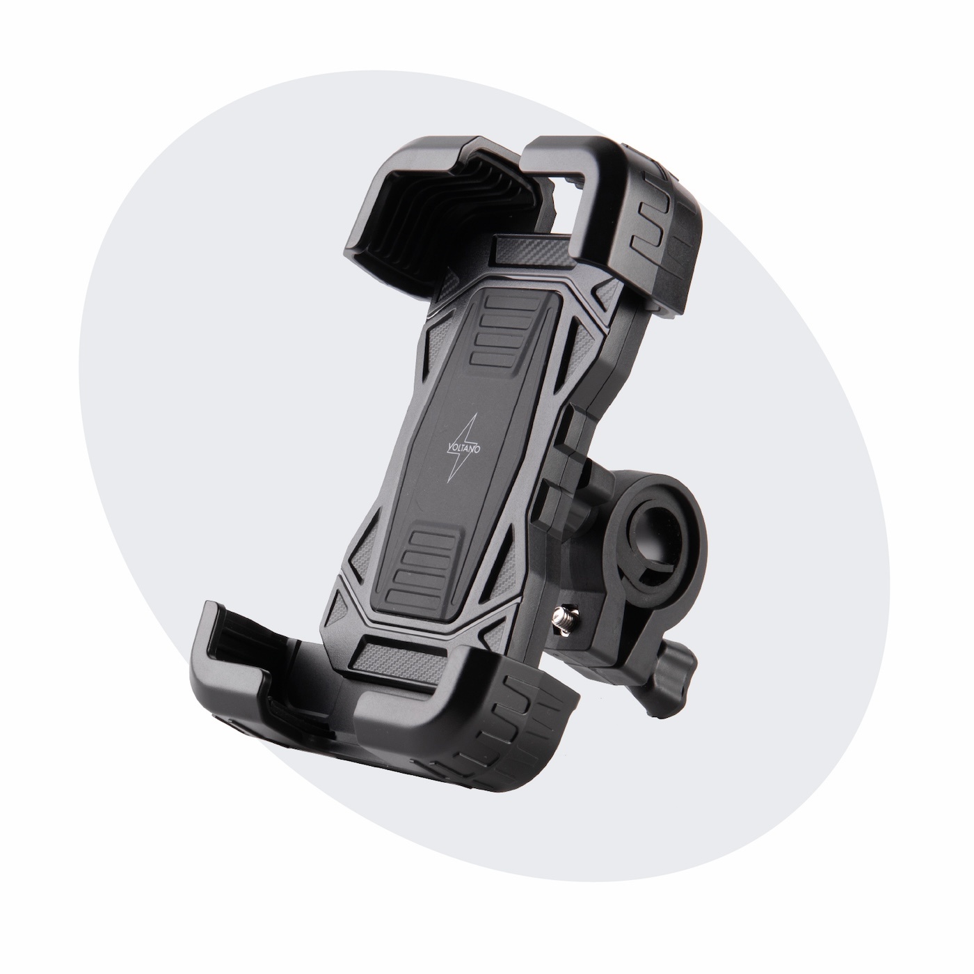 Voltano Strong Telefoonhouder Fiets - Zwart - Universeel