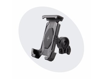 Voltano Slim Telefoonhouder Fiets - Zwart - Universeel