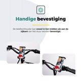 Voltano Slim Telefoonhouder Fiets - Zwart - Universeel