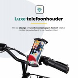 Voltano Future Telefoonhouder Fiets - Zwart - Universeel