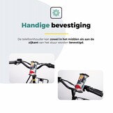 Voltano Future Telefoonhouder Fiets - Zwart - Universeel