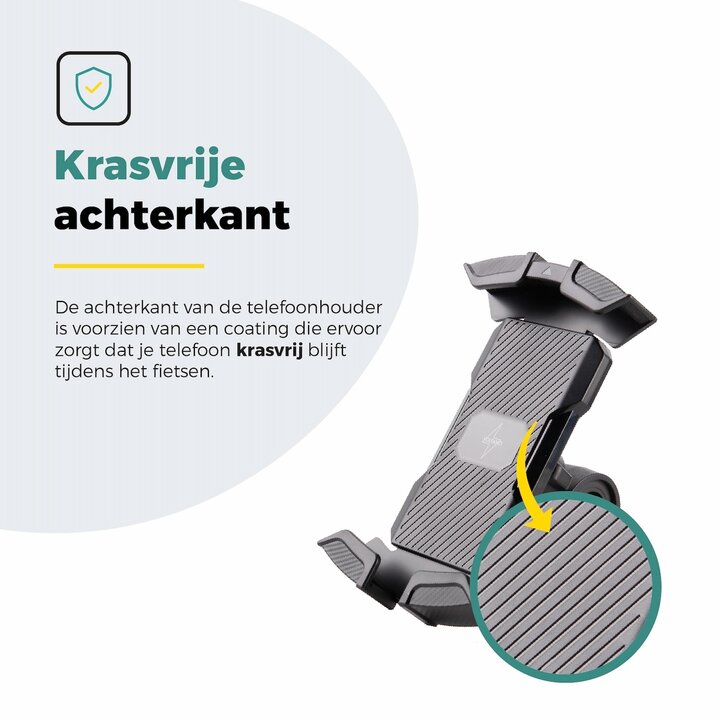 Voltano Future Telefoonhouder Fiets - Zwart - Universeel