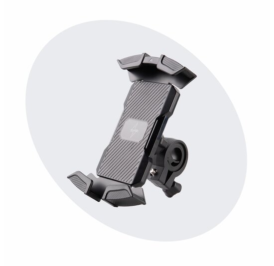 Voltano Future Telefoonhouder Fiets - Zwart - Universeel