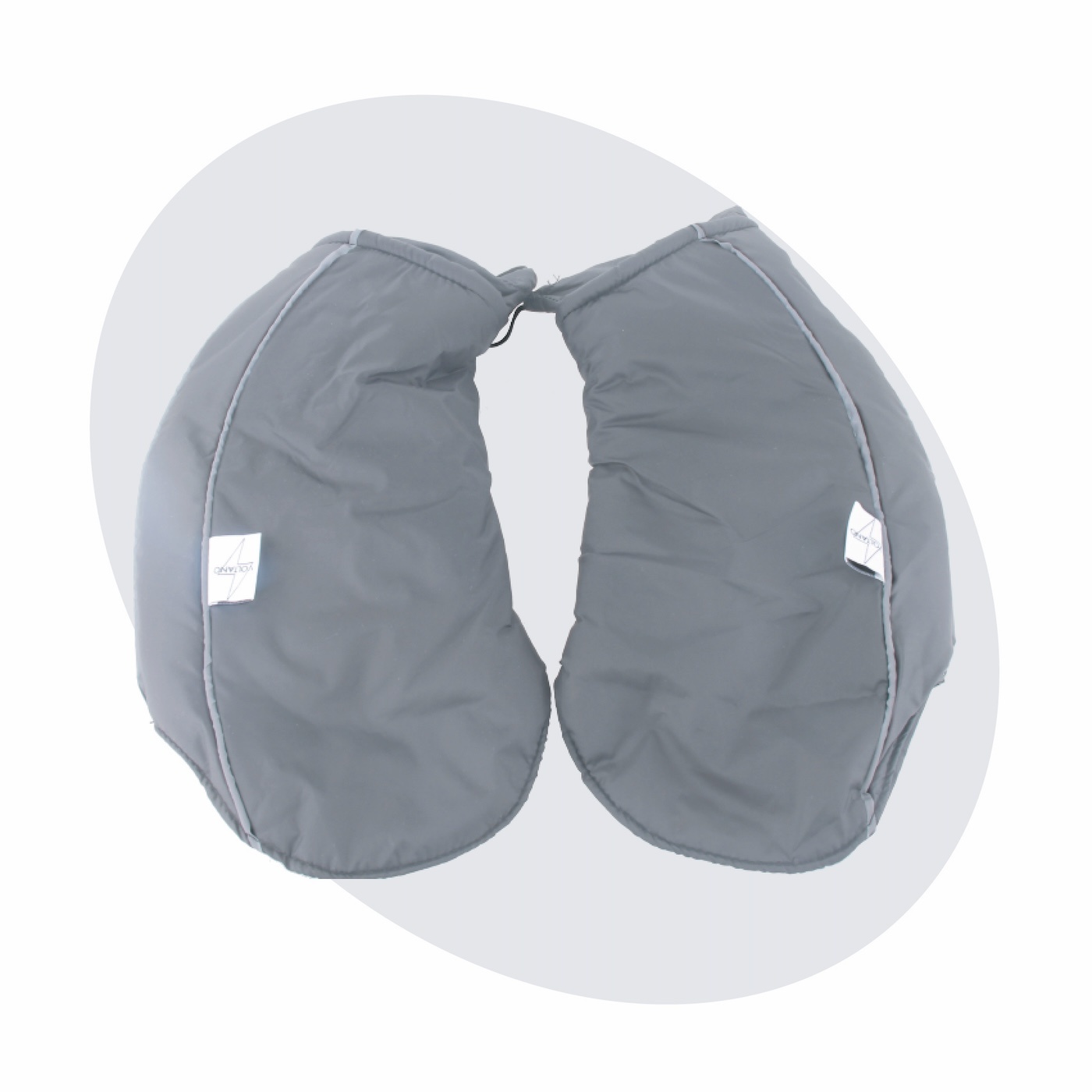 Voltano Set Handmoffen / Handwarmers Fiets - Grijs